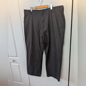 DICKIES Men Pants Size 44x30 Black Color Wide Leg Loose Fit  Streetwear Sk8